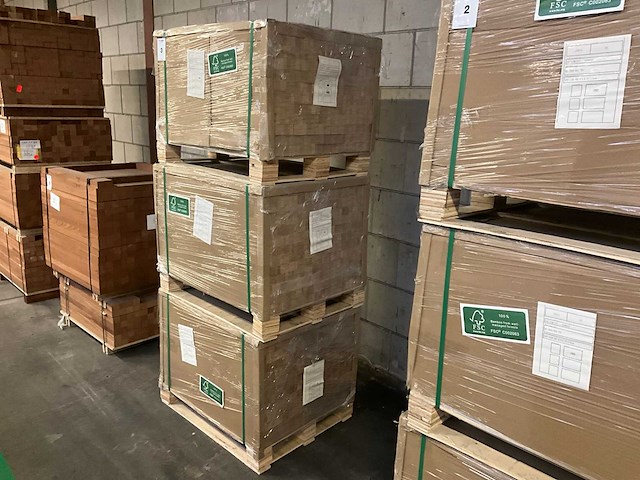 Gelamineerde bamboe balk (532x) - afbeelding 1 van  8