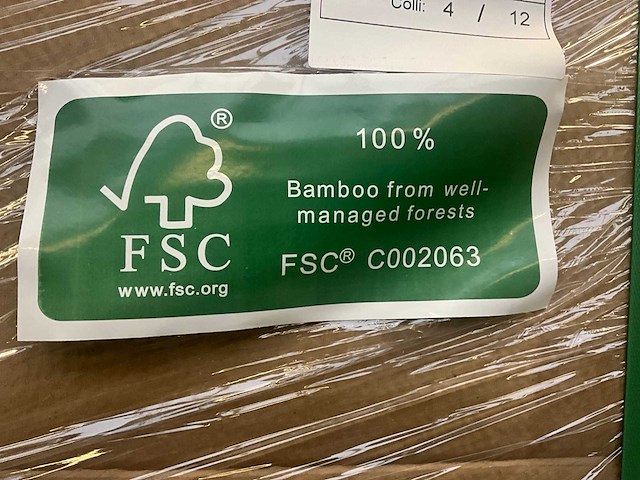 Gelamineerde bamboe balk (532x) - afbeelding 6 van  8