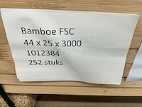 Gelamineerde bamboe lat (702x) - afbeelding 5 van  6