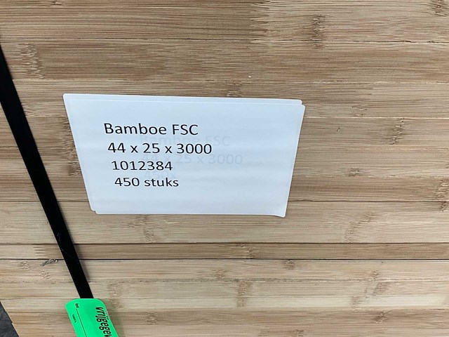 Gelamineerde bamboe lat (702x) - afbeelding 6 van  6