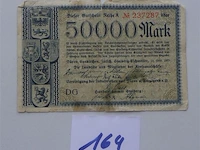 Geldbriefje duitsland 1923 50.000 mark
