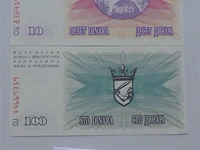 Geldbriefjes bosnië-herzegovina - afbeelding 3 van  4