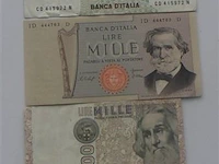 Geldbriefjes italië