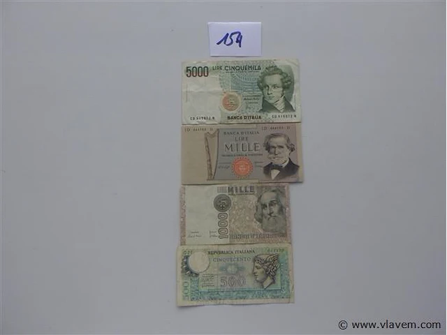 Geldbriefjes italië - afbeelding 2 van  8