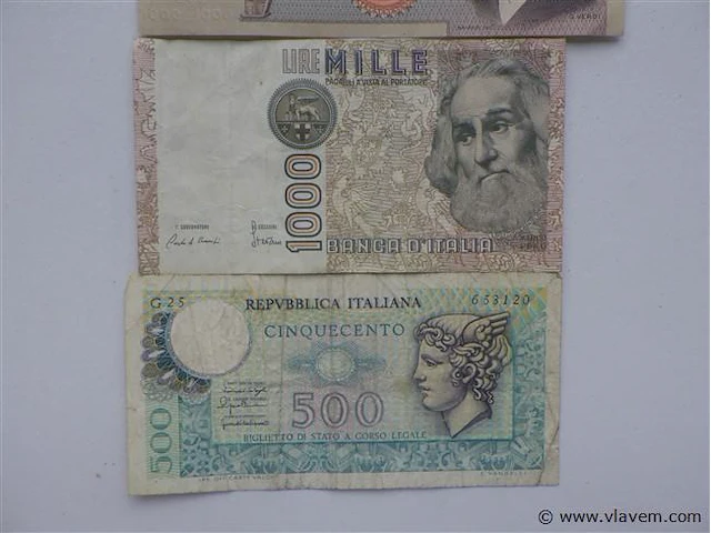 Geldbriefjes italië - afbeelding 4 van  8