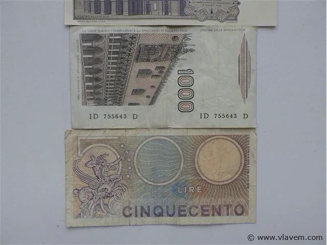 Geldbriefjes italië - afbeelding 8 van  8
