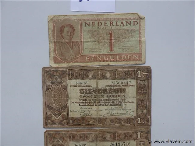 Geldbriefjes nederland - afbeelding 6 van  7