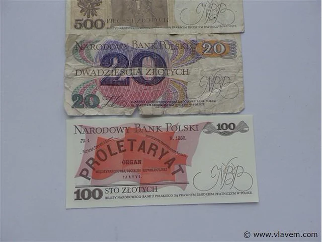 Geldbriefjes polen - afbeelding 6 van  6