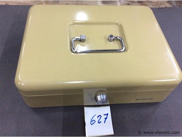 Geldkistje + sleutel - afbeelding 1 van  2