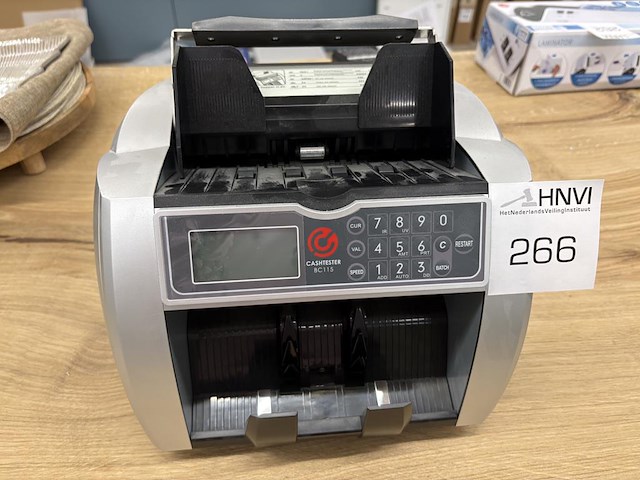 Geldteller cashtester bc115. - afbeelding 1 van  2