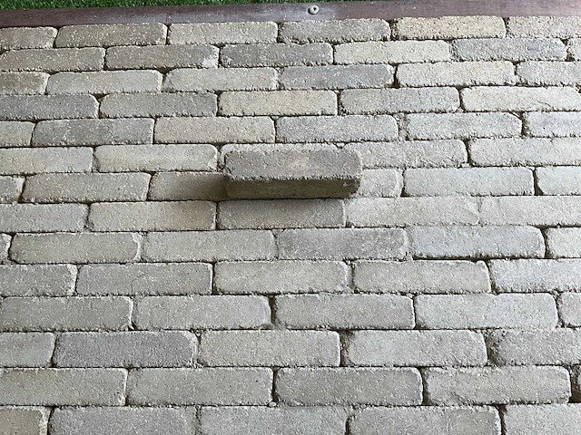 Gele betonklinkers stenen & bakstenen 60m2 - afbeelding 3 van  4