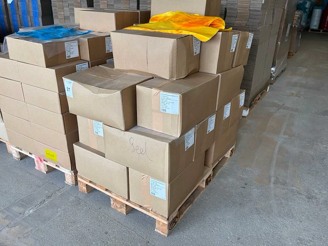 Gele hdpe zakken (650/200 x 600 mm) (11500x) - afbeelding 2 van  3