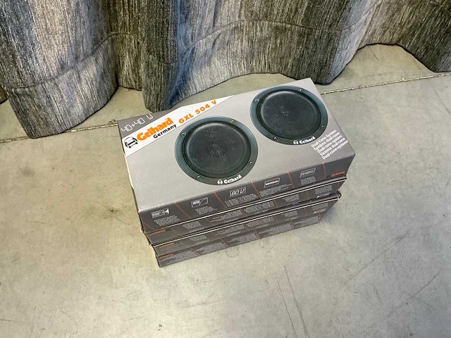 Gelhard gxl 504 inbouw speakerset (4x) - afbeelding 1 van  5