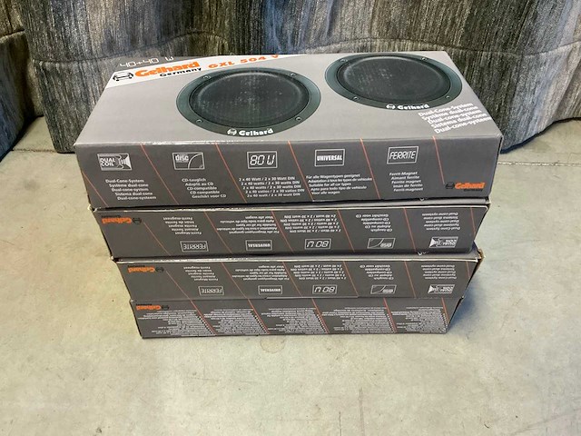 Gelhard gxl 504 inbouw speakerset (4x) - afbeelding 2 van  5