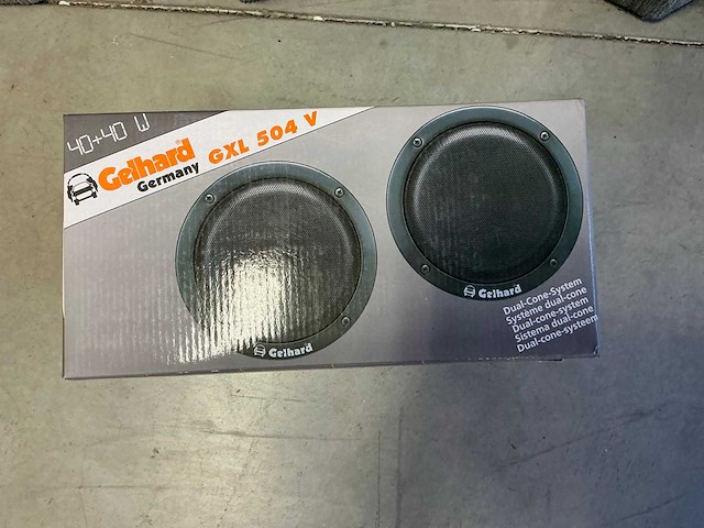Gelhard gxl 504 inbouw speakerset (4x) - afbeelding 3 van  5