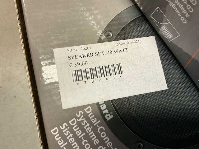 Gelhard gxl 504 inbouw speakerset (4x) - afbeelding 4 van  5