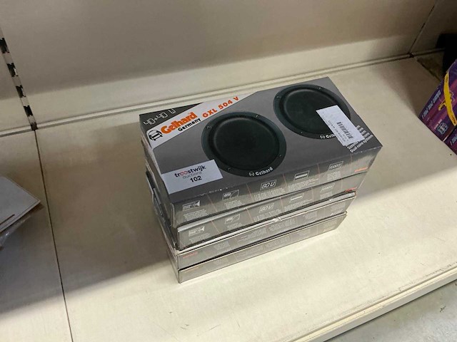 Gelhard gxl 504 v speakerset (4x) - afbeelding 1 van  3