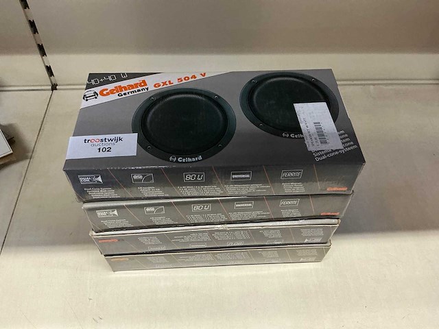 Gelhard gxl 504 v speakerset (4x) - afbeelding 2 van  3