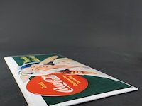 Gelithografeerde tinnen coca cola reclame - afbeelding 6 van  6