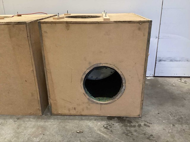 Geluiddempende mdf-afzuigbox (softbox) - afbeelding 2 van  6