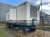 Geluidgedempte 350kva dieselaggregaataanhangwagen