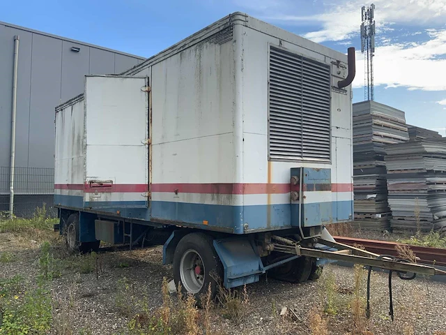 Geluidgedempte 350kva dieselaggregaataanhangwagen - afbeelding 1 van  39