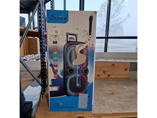 Geluidsbox, sing-e - afbeelding 1 van  2