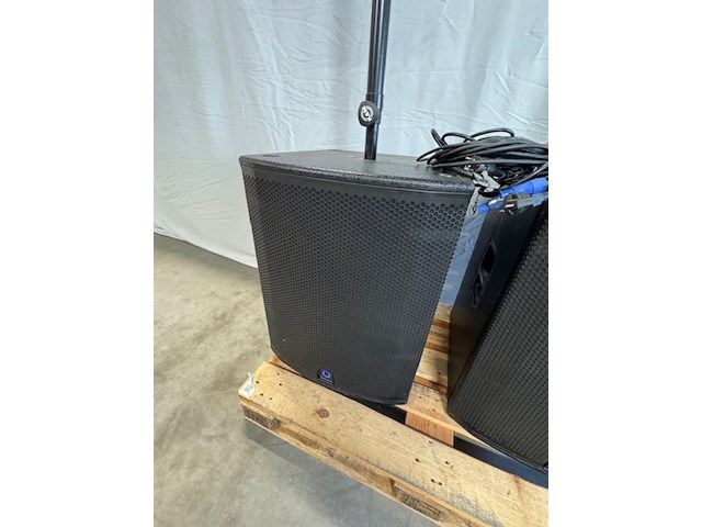 Geluidset turbosound, iq12 en iq18b, zwart - afbeelding 4 van  8