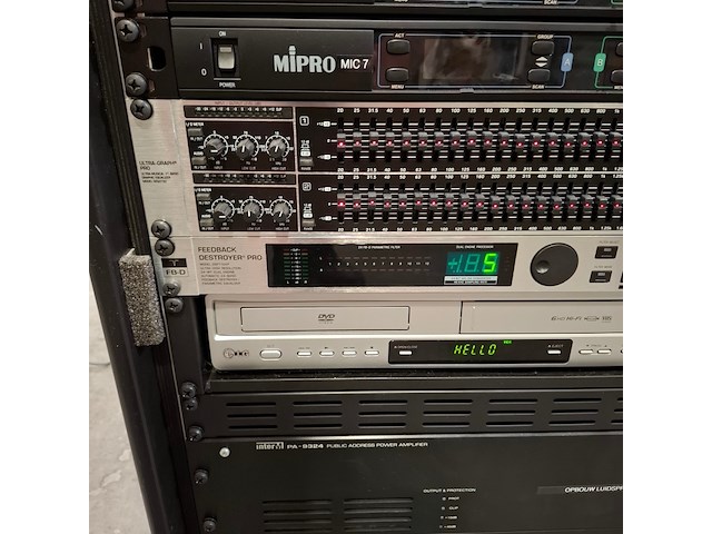 Geluidsinstallatie, o.a. mipro, iterm en lg - afbeelding 2 van  17