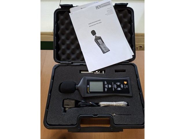 Geluidsmeter pce instruments, pce-322a - afbeelding 1 van  4