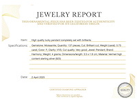 Gelukshanger volledig gezet briljanten - afbeelding 3 van  5