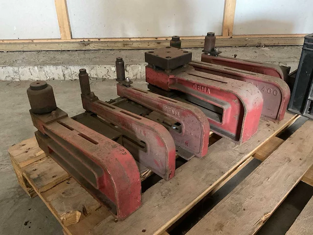 Gema 48x400 machine-/ gereedschapsklemmen - afbeelding 2 van  3