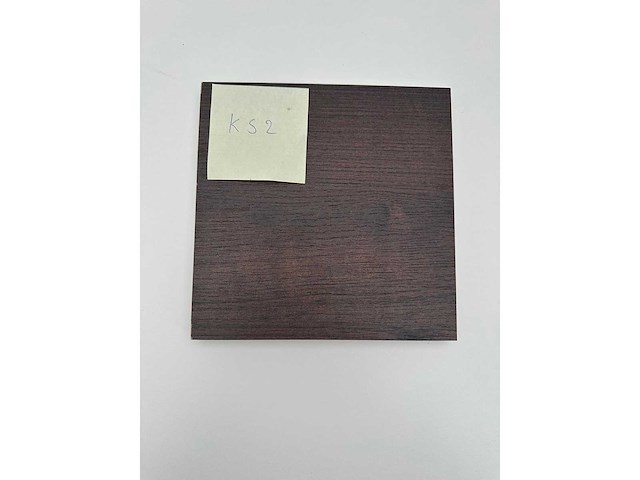 Gemalamineerd - spaanplaat 2070 mm x 1650 mm x 16 mm kastanje (27x) - afbeelding 2 van  2