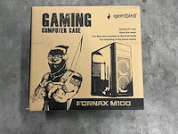 Gembird ccc-fc-m100rgb gaming computer case - afbeelding 2 van  3