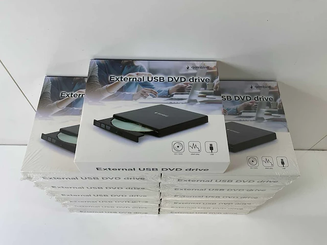 Gembird (dvd-usb-02), external dvd player (new) (13x) - afbeelding 3 van  10
