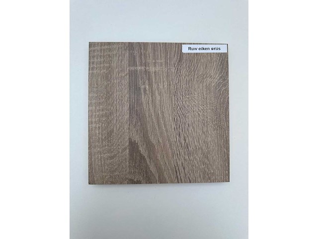 Gemelamineerd - spaanplaat 1640 mm x 2070 mm x 16 mm ruw eiken grijs (16x) - afbeelding 2 van  2