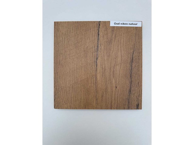 Gemelamineerd - spaanplaat 1650 mm x 2100 mm x 16 mm oud eiken natuur (25x) - afbeelding 2 van  2