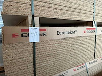 Gemelamineerd - spaanplaat 2070 x 1640 x 16 mm. grafiet (24x) - afbeelding 1 van  2