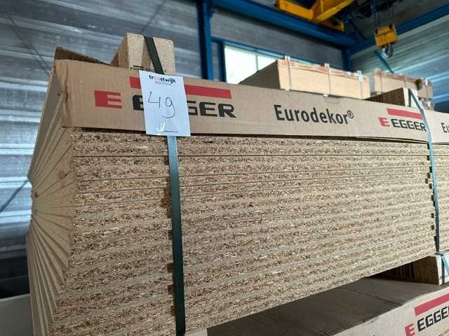 Gemelamineerd - spaanplaat 2070 x 1640 x 16 mm. kokos (24x) - afbeelding 1 van  2