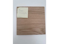 Gemelamineerd - spaanplaat 2440 mm x 1220 mm x 18 mm blank eiken fineer (10x) - afbeelding 2 van  2