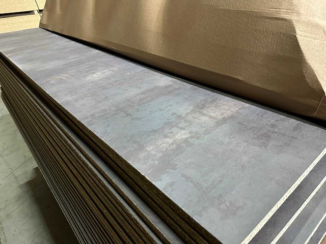 Gemelamineerd - spaanplaat 2800 mm x 2100 mm x 19 mm industrieeel roest (22x) - afbeelding 2 van  3