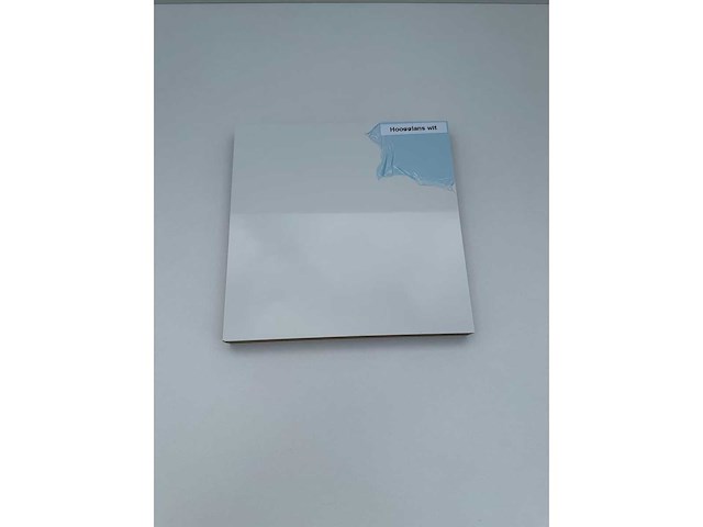 Gemelamineerd - spaanplaat 2800 x 2100 x 16 mm. hoogglans wit (6x) - afbeelding 2 van  2