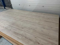 Gemelamineerd - spaanplaat 3650 x 2070 x 16 mm. eiken (20x) - afbeelding 2 van  2