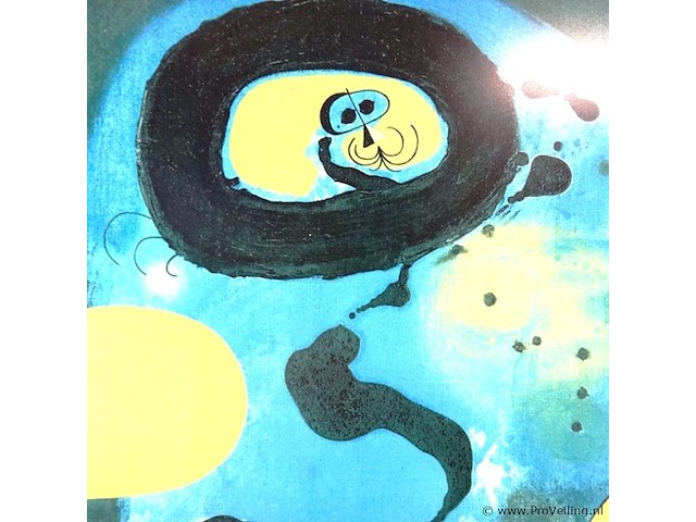 Gemengde techniek in passe-partout en in wissellijst - afbeelding 3 van  5