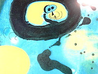 Gemengde techniek in passe-partout en in wissellijst - afbeelding 3 van  5