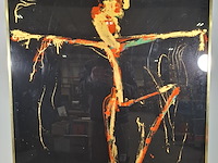 Gemengde techniek, maya wildevuur, gekruisigd - afbeelding 4 van  10