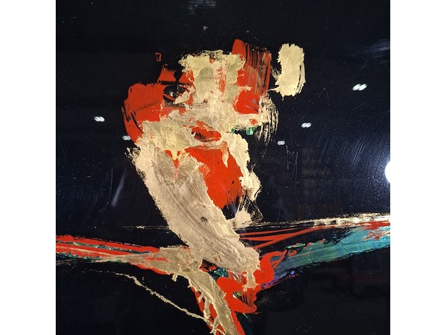 Gemengde techniek, maya wildevuur, gekruisigd - afbeelding 8 van  10