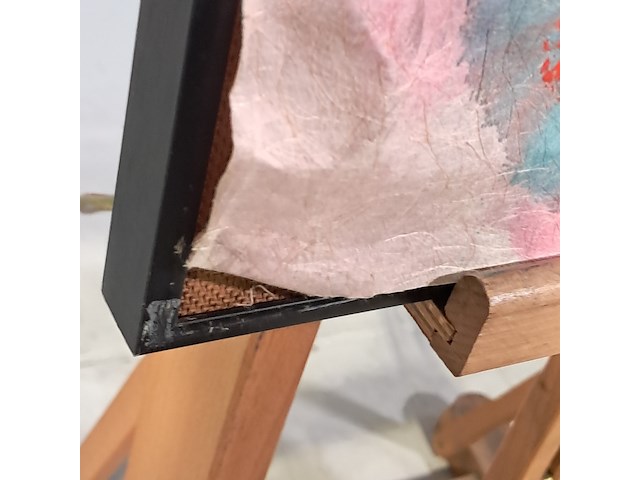 Gemengde techniek, maya wildevuur, 't heelal - afbeelding 5 van  7