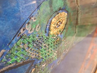 Gemengde techniek, maya wildevuur, vis, 1998 - afbeelding 5 van  8