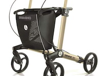 Gemino rollator | model 30 | kleur champagne | maat m